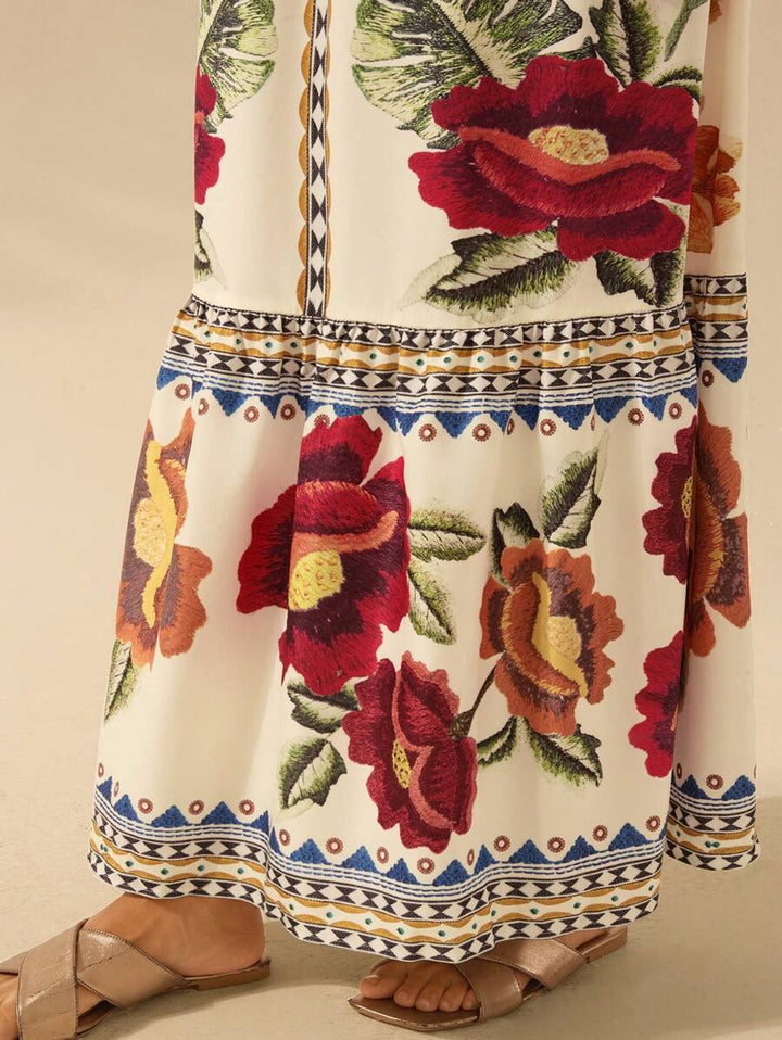 Breezy | Floral Holiday Dress