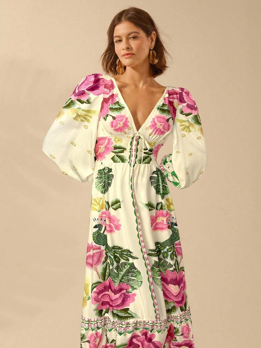 Breezy | Floral Holiday Dress