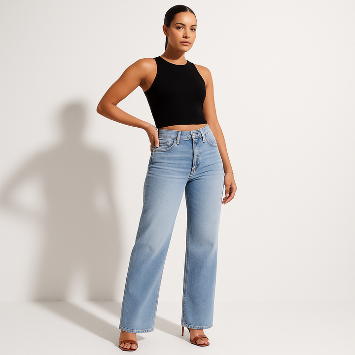 Claire Mid-low Rise Stretch Jeans