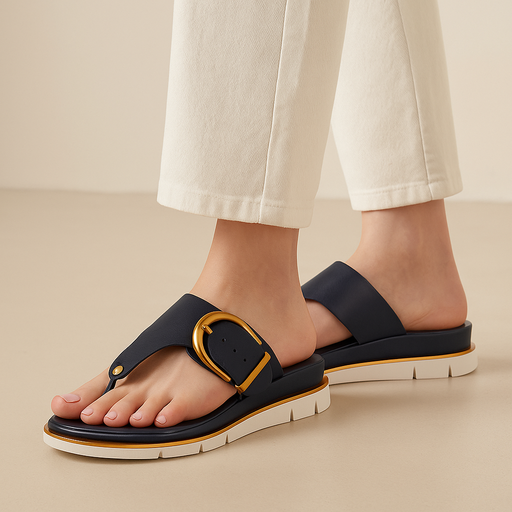 Sienna™ | Cushioned Buckle Sandals