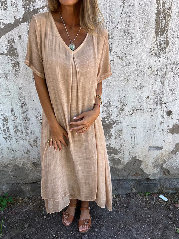 Marta | Linen Summer Dress