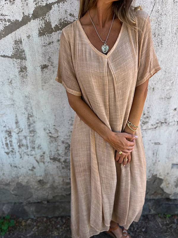 Marta | Linen Summer Dress