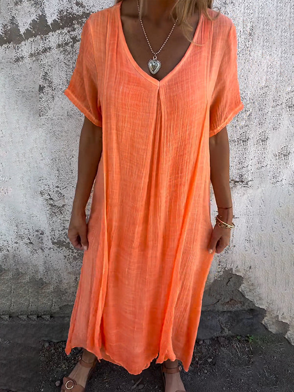 Marta | Linen Summer Dress