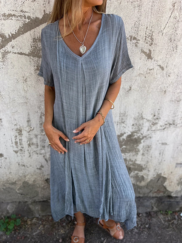 Marta | Linen Summer Dress