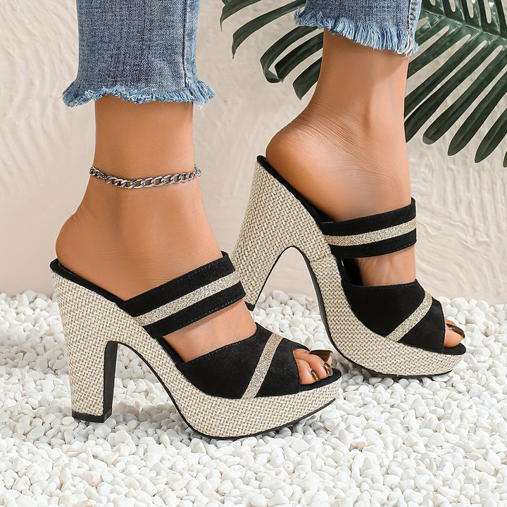 Isabella™ | Sophisticated Block Heel Sandals