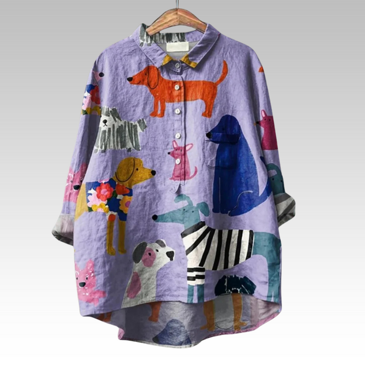 Juliana | Klassieke Bloemenblouses