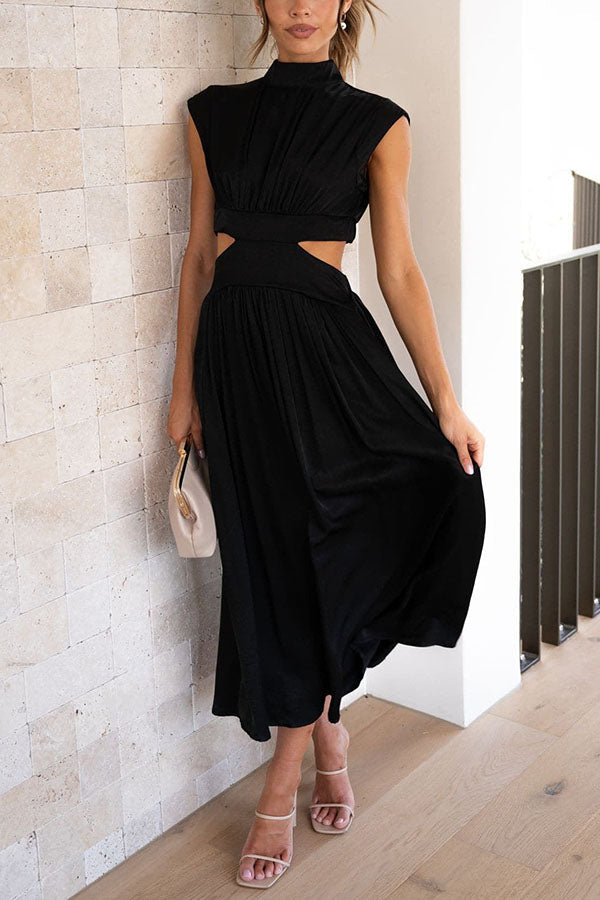 Ruby | Cut-Out Relaxed Midi Dress