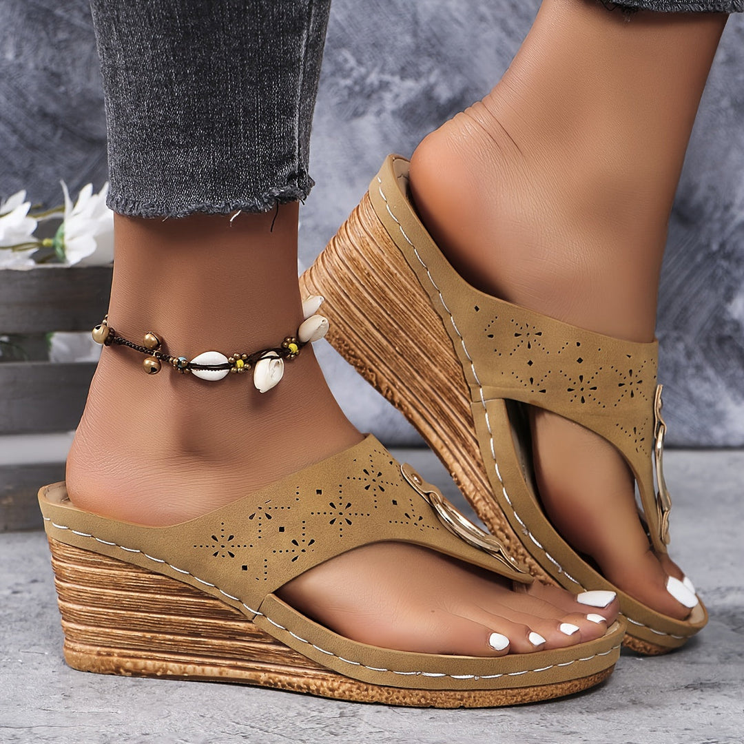 Bianca™ | Elegant Slip-On Sandals