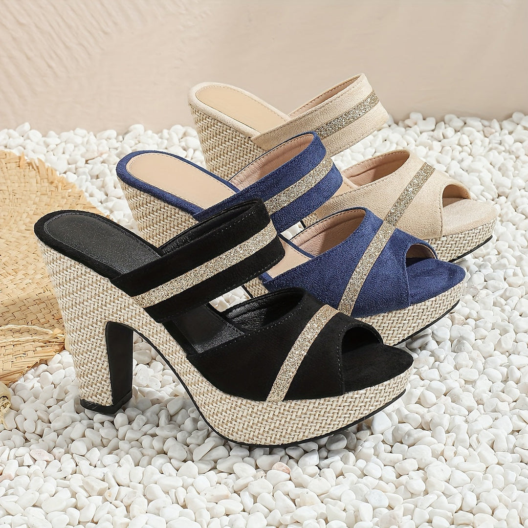 Isabella™ | Sophisticated Block Heel Sandals