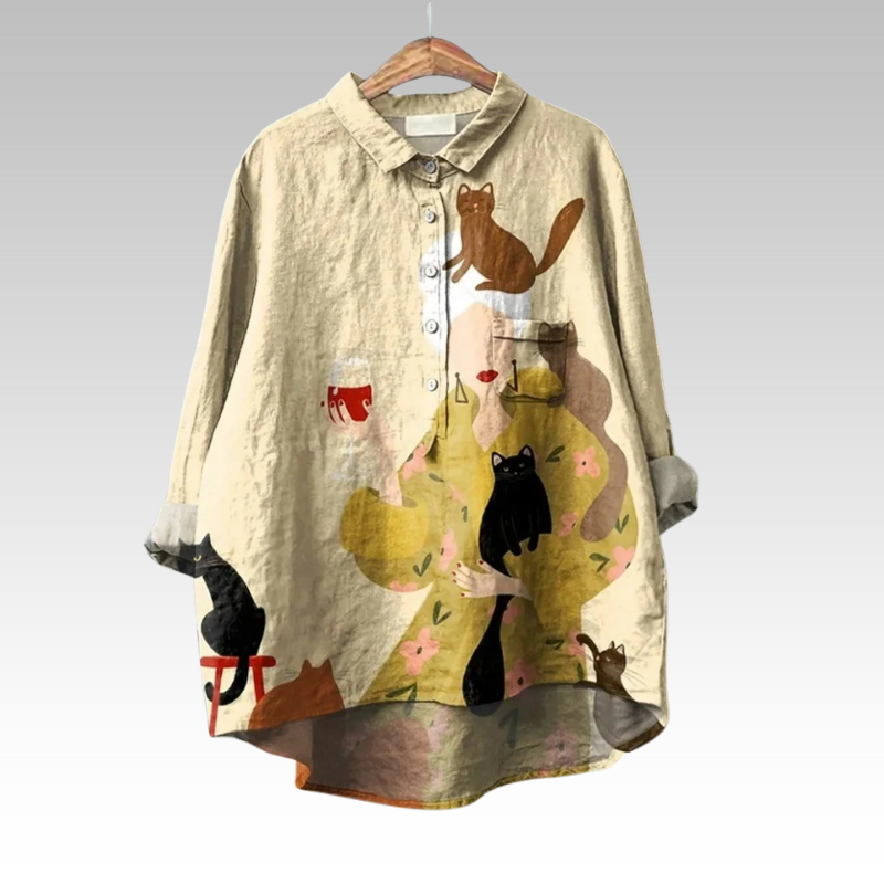 Louisa | Klassieke Bloemenblouses