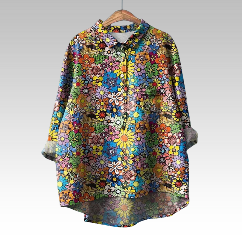 Juliette | Klassieke Bloemenblouses