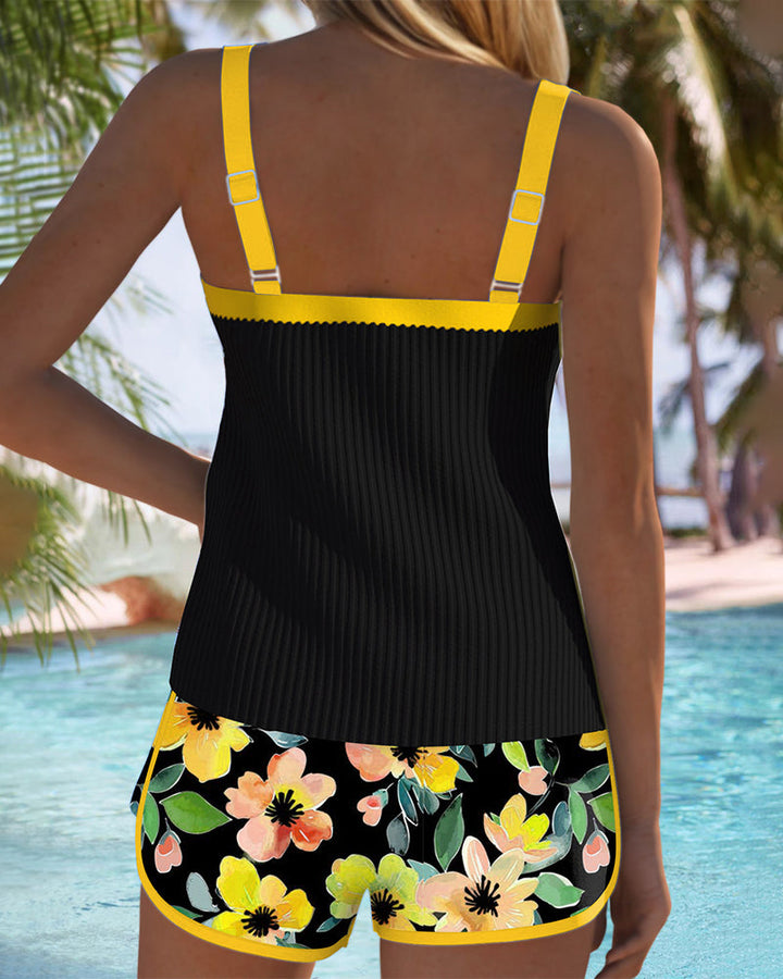True Aussie™ | Two-Piece Elegant Tankini Set