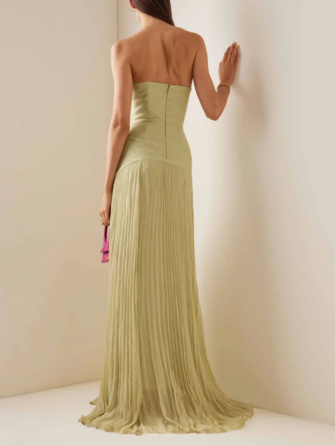 Malia | Draped Dress & Airy Elegance