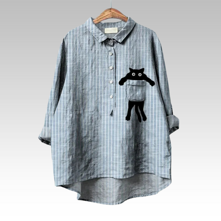 Helga | Klassieke Bloemenblouses