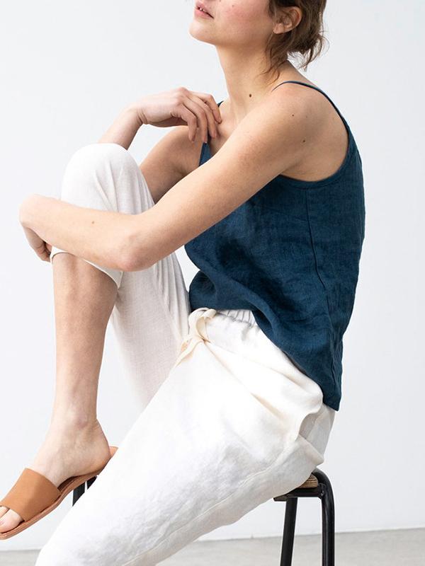 RHEIGN - Relaxed Spaghetti Strap Top