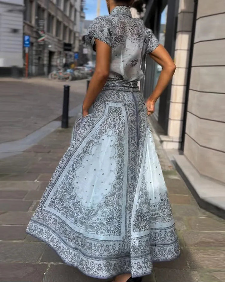 Adele - Boho Print Two-Piece Set