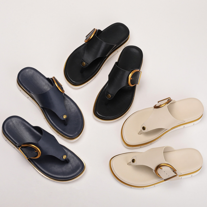 Sienna™ | Cushioned Buckle Sandals