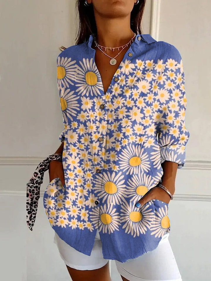 Sonja | Bluse mit Vintage-Flair