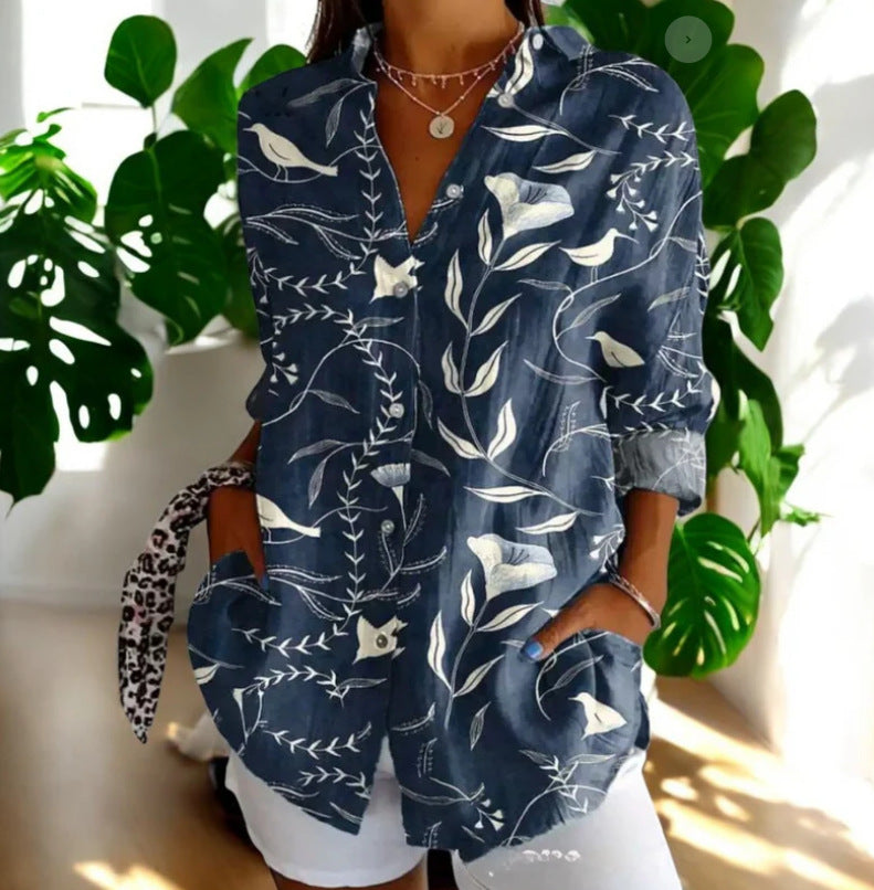 Sonja | Bluse mit Vintage-Flair