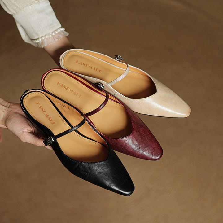 Orella™ - Genuine Leather Mules