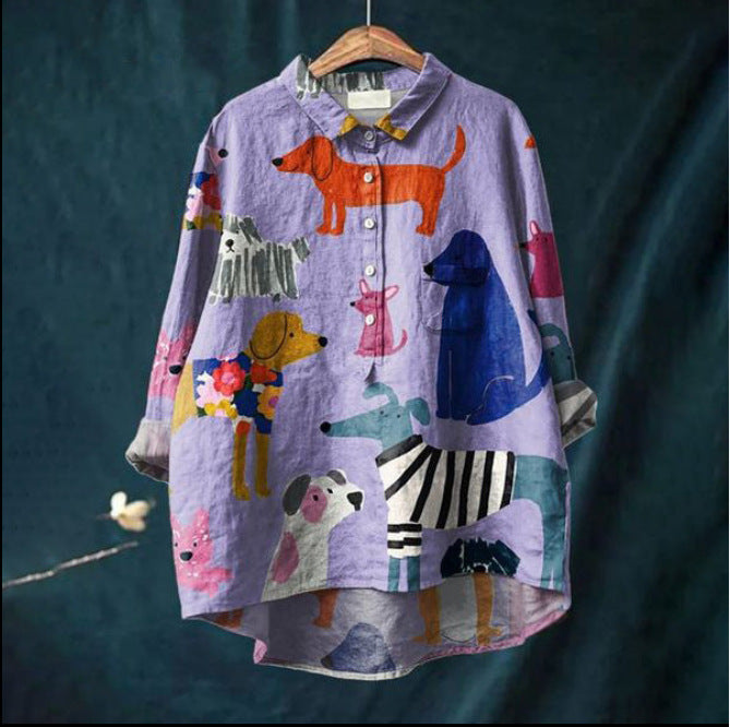 Juliana | Klassieke Bloemenblouses