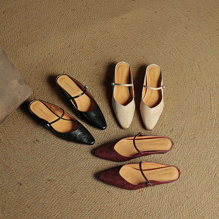 Orella™ - Genuine Leather Mules
