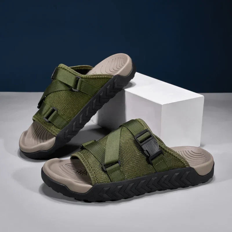 Milanio™ | Thick Sole Street Slippers