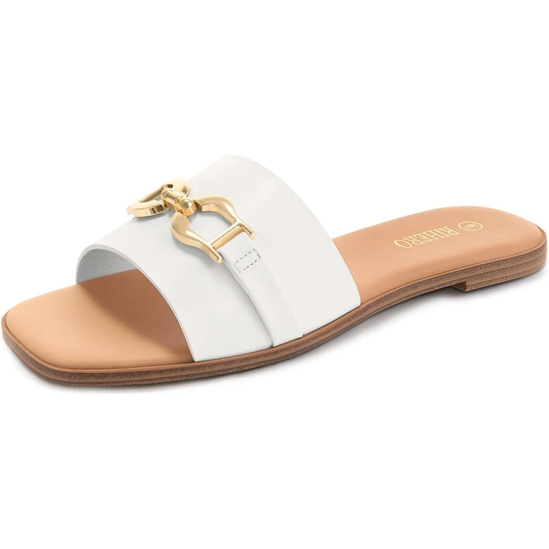 Marina™ | Gold Buckle Sandals