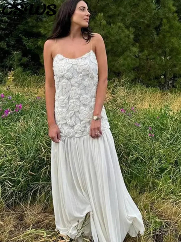 Liora | Black Dress & Floral Grace