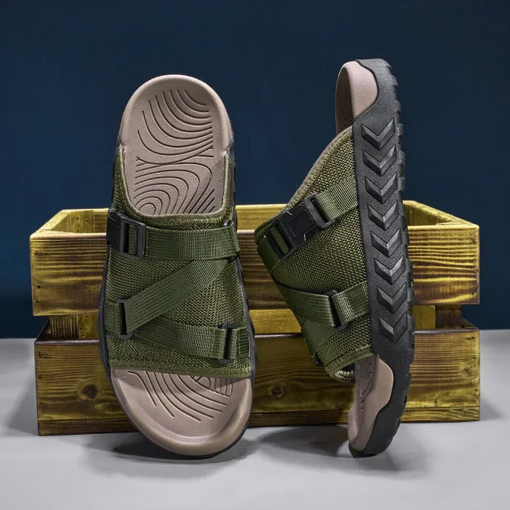 Milanio™ | Thick Sole Street Slippers