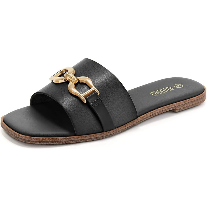 Marina™ | Gold Buckle Sandals