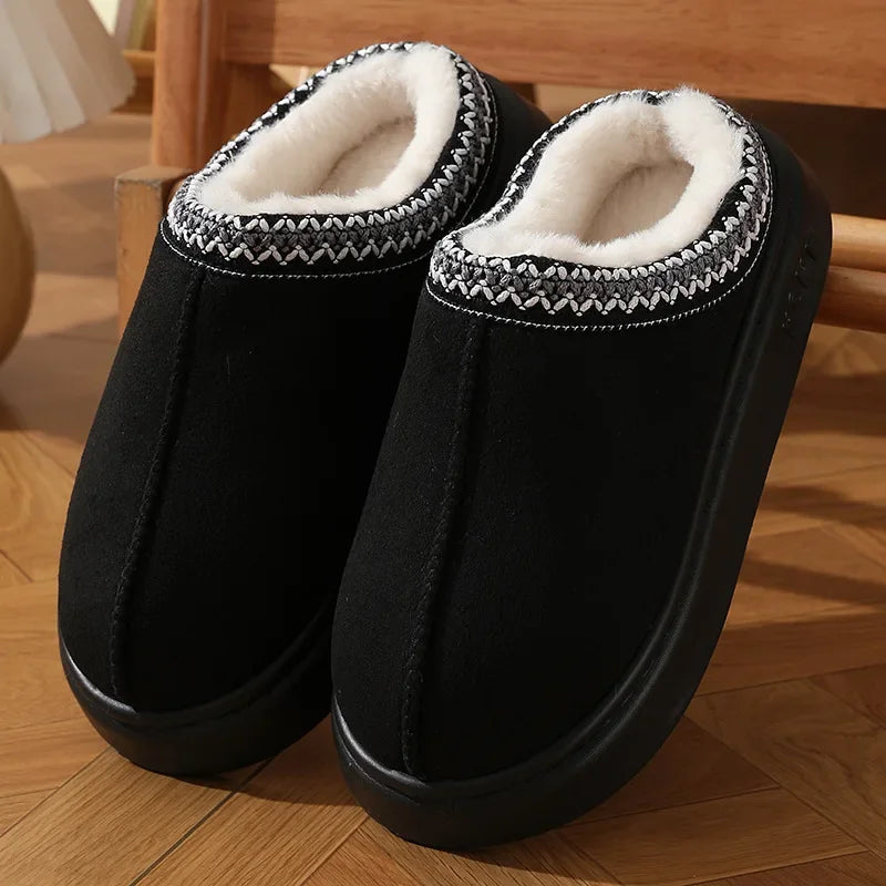 Layla™ Fluffy Platform Slippers