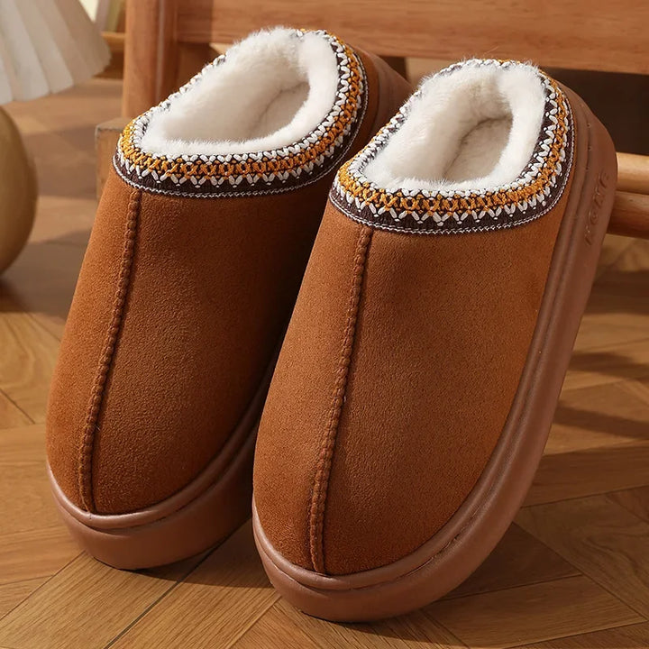 Layla™ Fluffy Platform Slippers