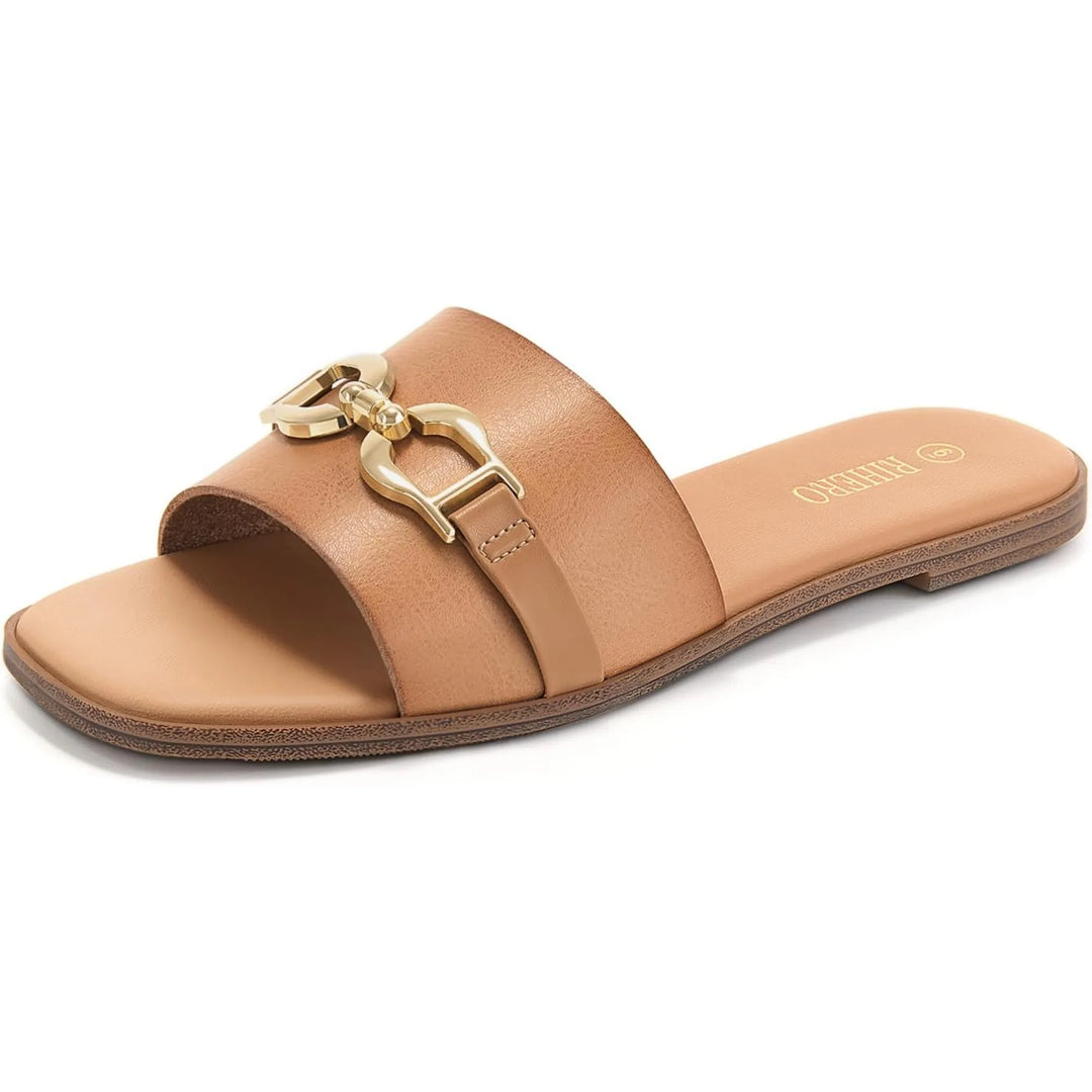 Marina™ | Gold Buckle Sandals