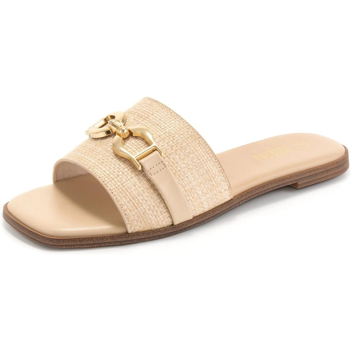 Marina™ | Gold Buckle Sandals
