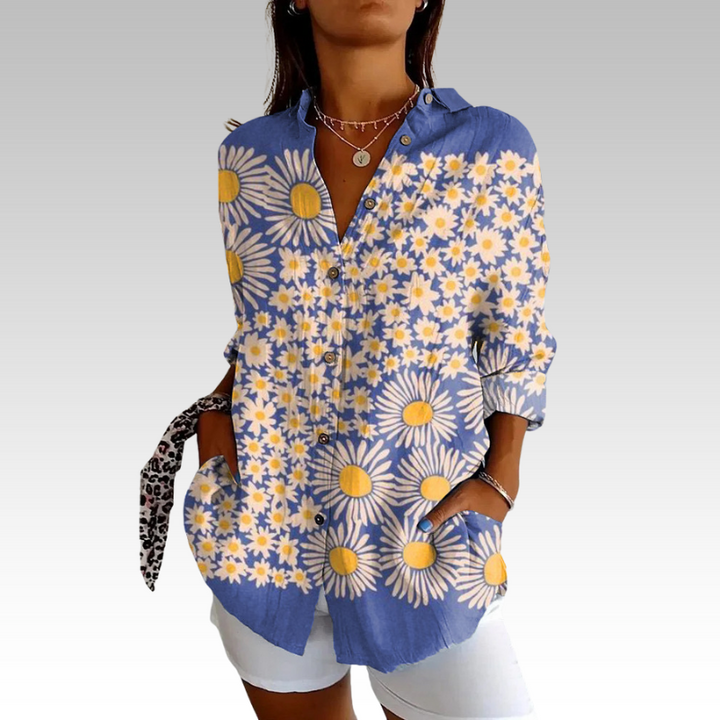 Sonja | Bluse mit Vintage-Flair