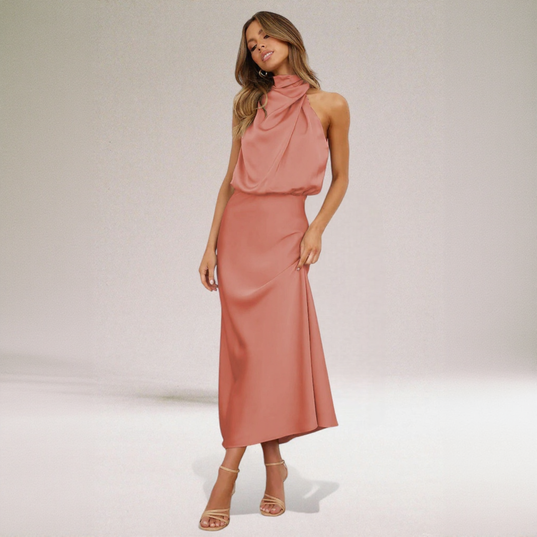 Amelie | Open Back Dress