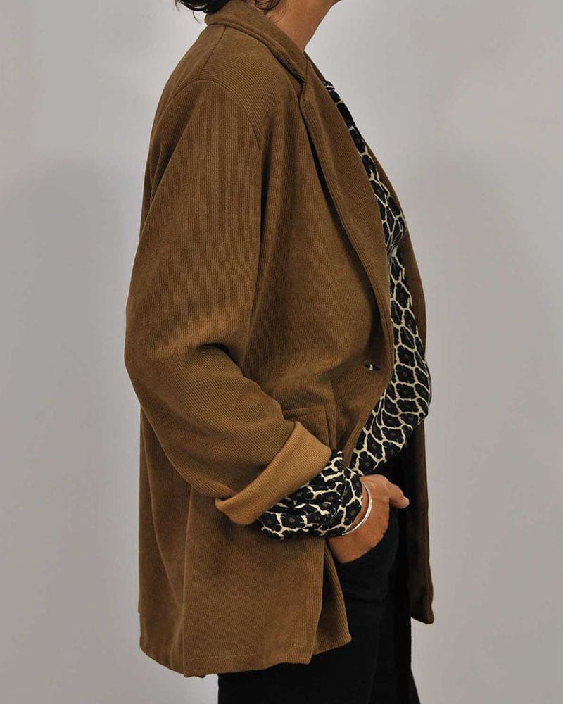 Christiane | Geometrische Bluse mit Premium-Qualität