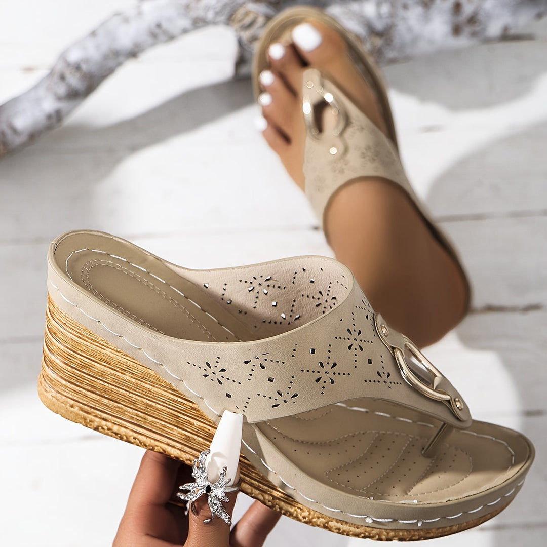 Bianca™ | Elegant Slip-On Sandals