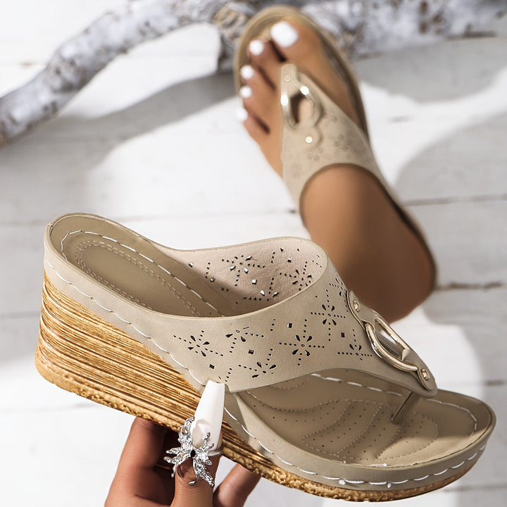 Bianca™ | Elegant Slip-On Sandals