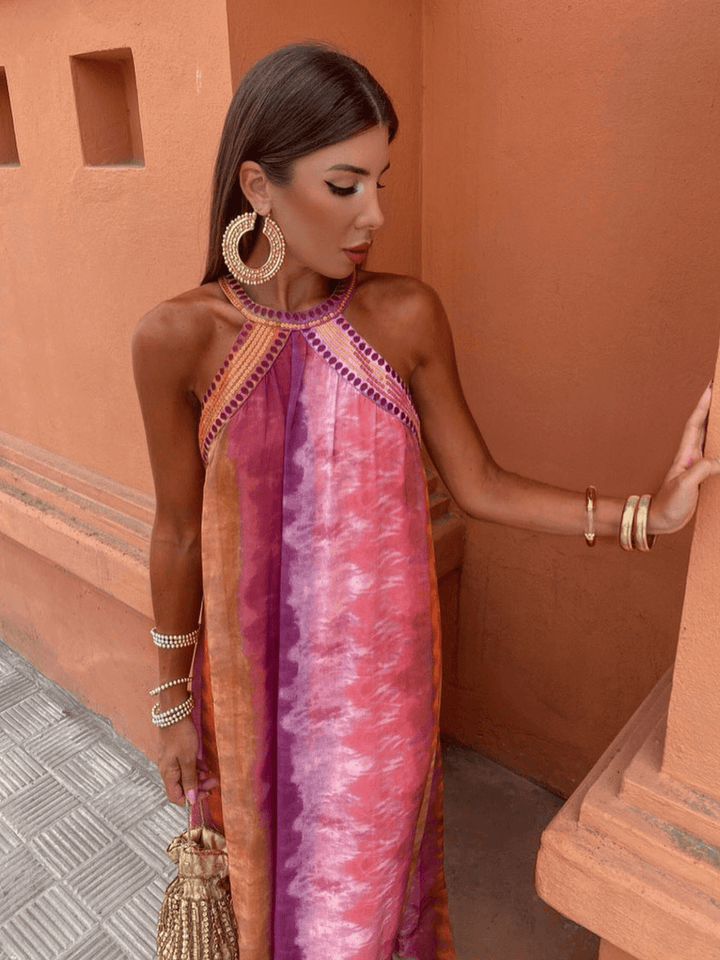 Luciana™ | Summer Dress with Ombre Effect