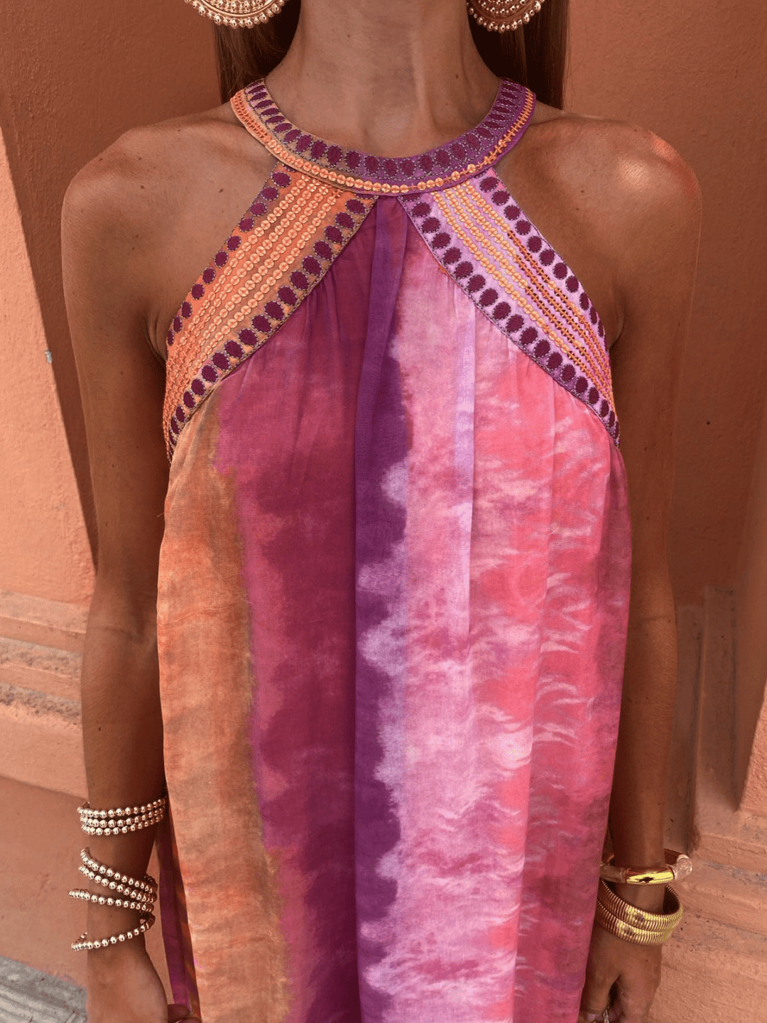 Luciana™ | Summer Dress with Ombre Effect