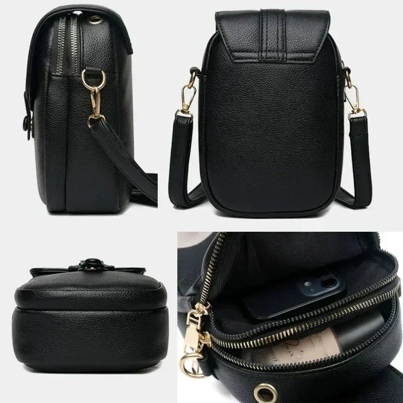 Yenthle - Elegant Retro Leather Bag