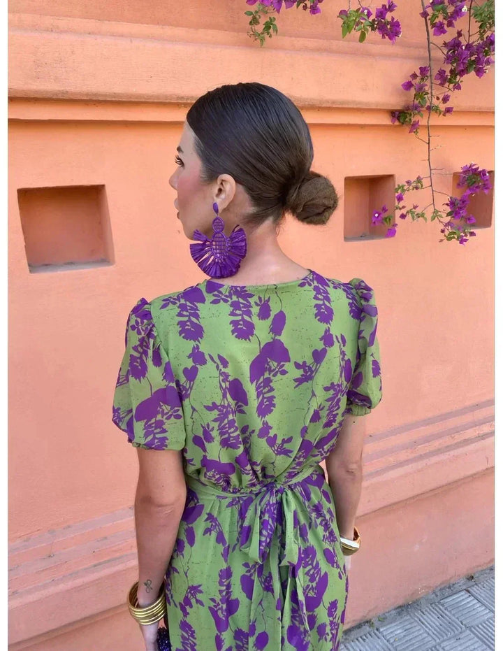 Melys | Elegant Printed Dress